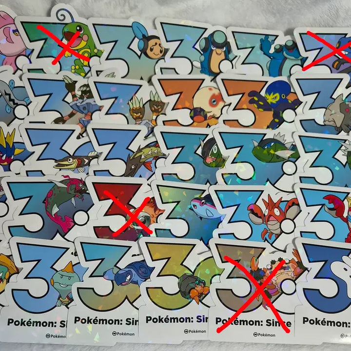 [BUNJANG] Pokemon 30th Anniversary Logo Sticker / 포켓몬 30주년 기념 로고 스티커 판매합니다!