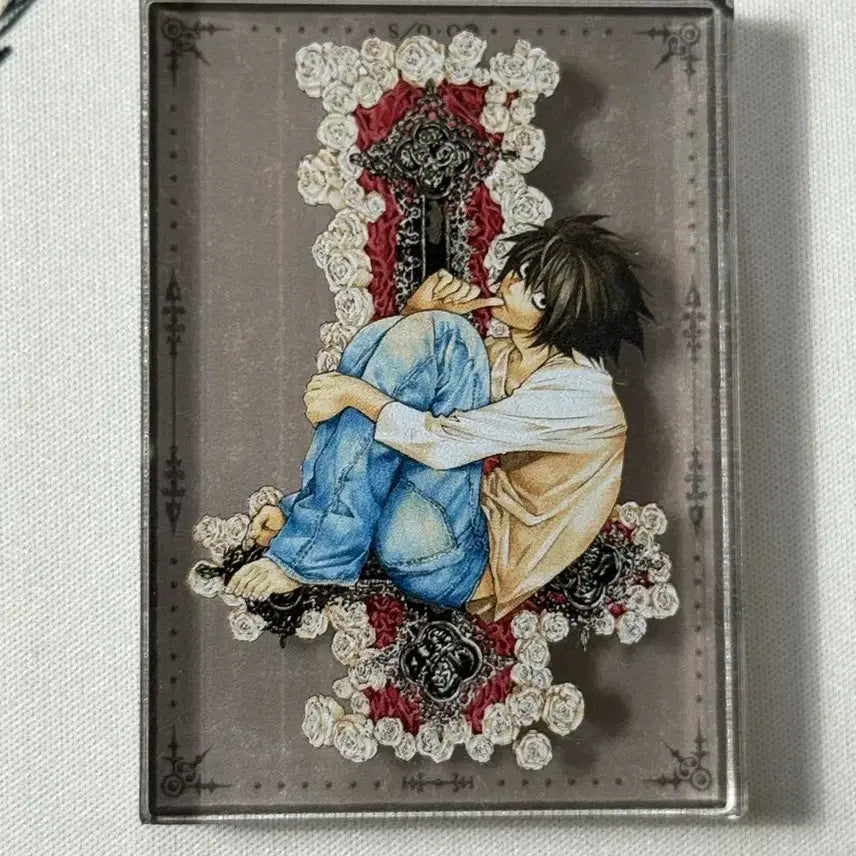 [BUNJANG] Death Note L Original Art Exhibition Acrylic Block / 데스노트 엘 원화전 아크릴 블럭