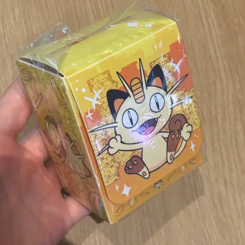 [BUNJANG] Pokemon Meowth Deck Case (Sealed) / 포켓몬 덱케이스 나옹 카드 코인 미개봉