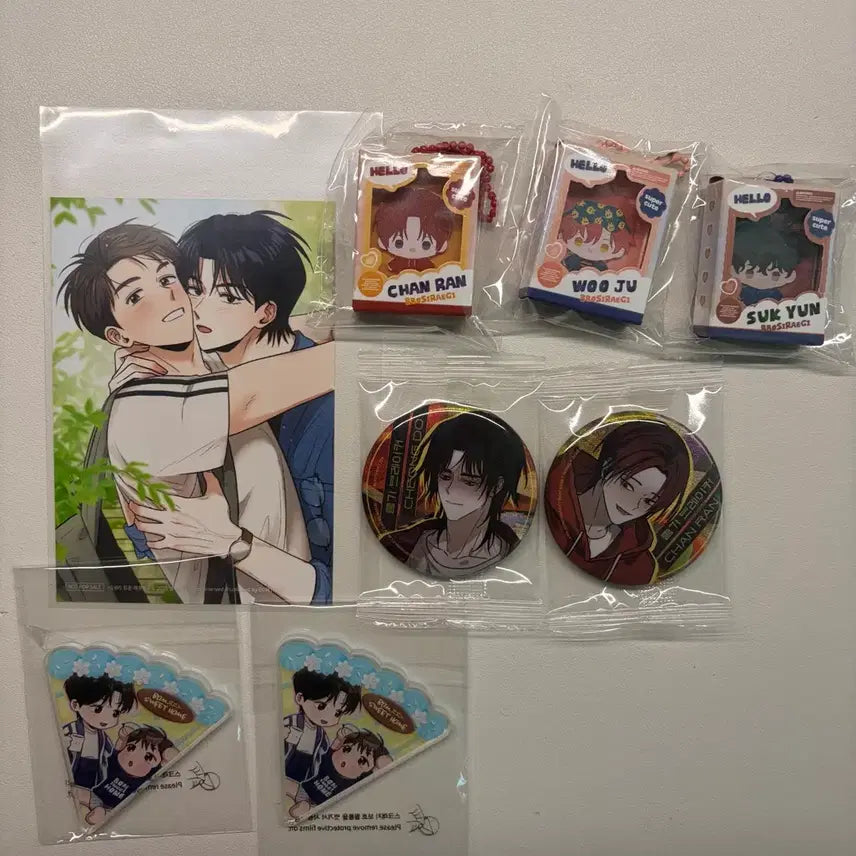 [BUNJANG] Bomsweet Home 1995 Youth Report 5 Special Edition Header Magnet Bundle Set / [일괄, 원가]봄툰 봄스윗홈 1995청춘 레포트 5특전 헤더 포함 마그넷