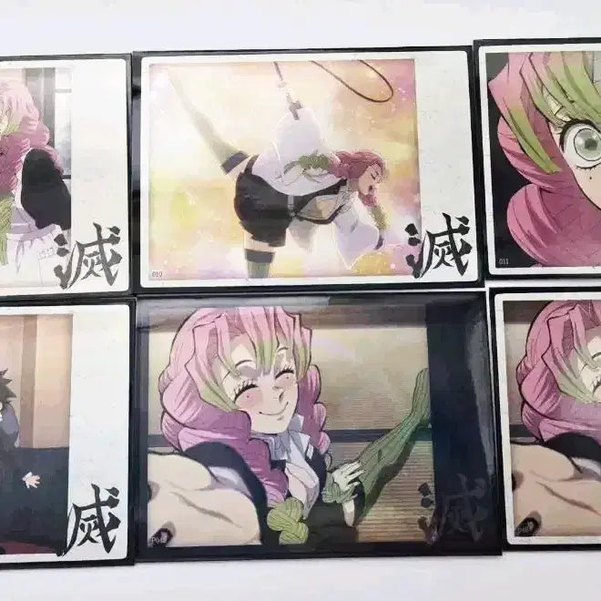 [BUNJANG] Demon Slayer Iguro &amp; Mitsuri Highlight Pick Set / 귀칼 하이라이트픽(이구로&amp;미츠리)세트