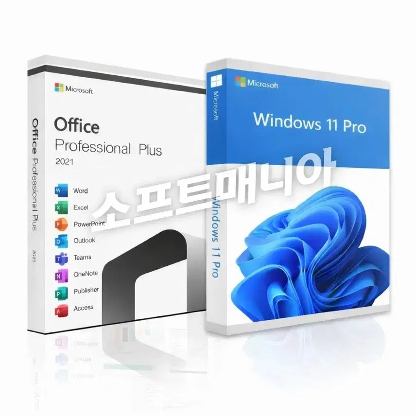 [BUNJANG] Microsoft Windows + Office Retail Key Bundle / [번개발송] 세트상품 윈도우 + 오피스