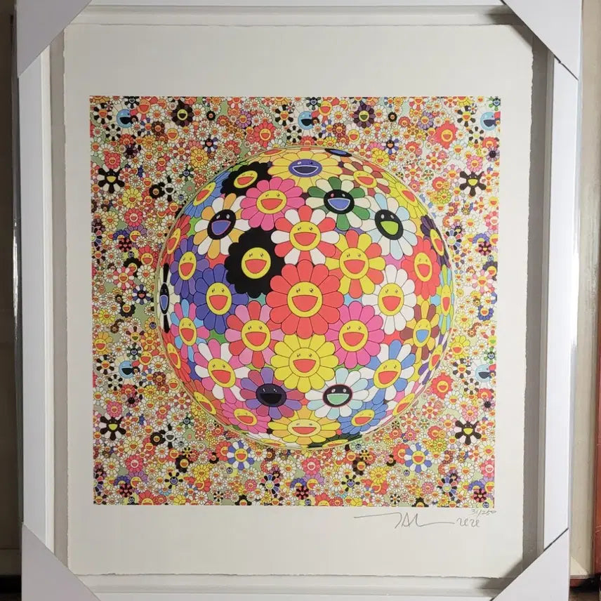 [BUNJANG] Takashi Murakami Limited Edition Print / 무라카미 다카시 그림 판화 에디션