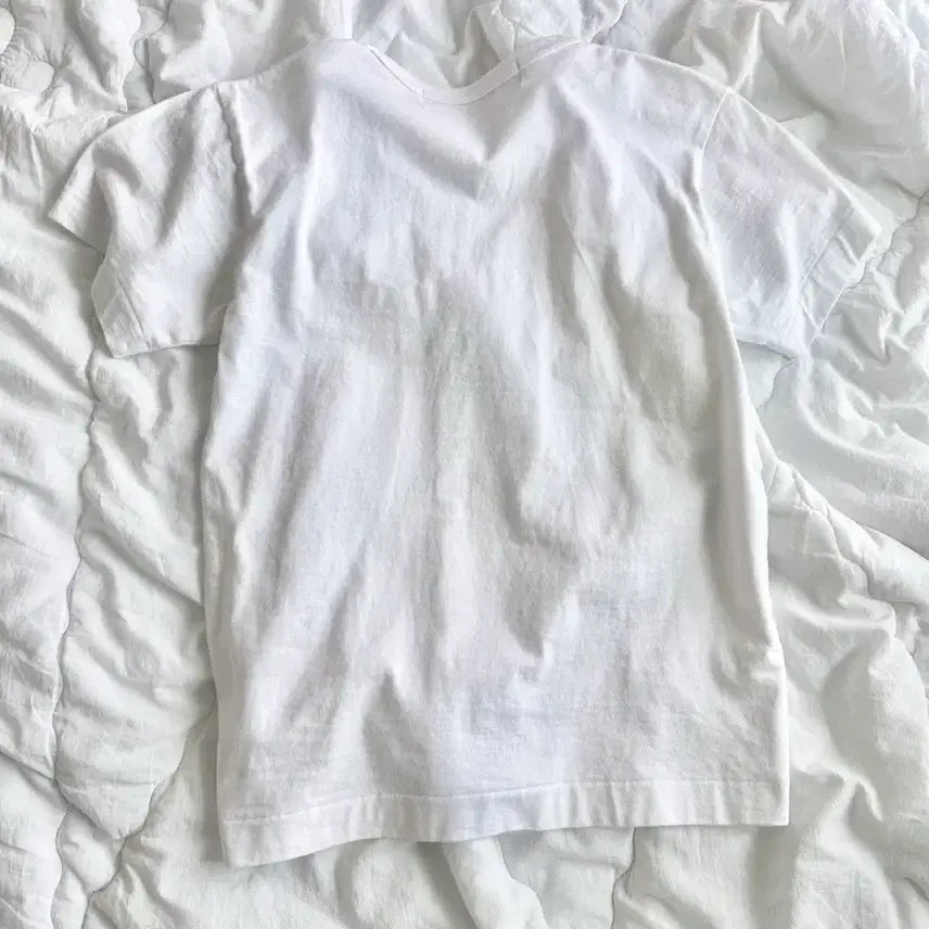 [BUNJANG] Comme des Garçons Red Heart Logo Short Sleeve T-Shirt XS / (정품) 꼼데가르송 반팔 티셔츠 xs 레드와펜