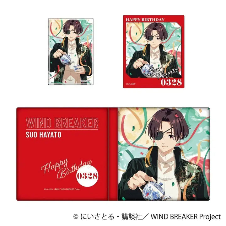 [BUNJANG] Wind Breaker Hayato Suo Birthday Book-Shaped Stand / 윈브레 윈드브레이커 스오 하야토 생일 책모양 스탠드