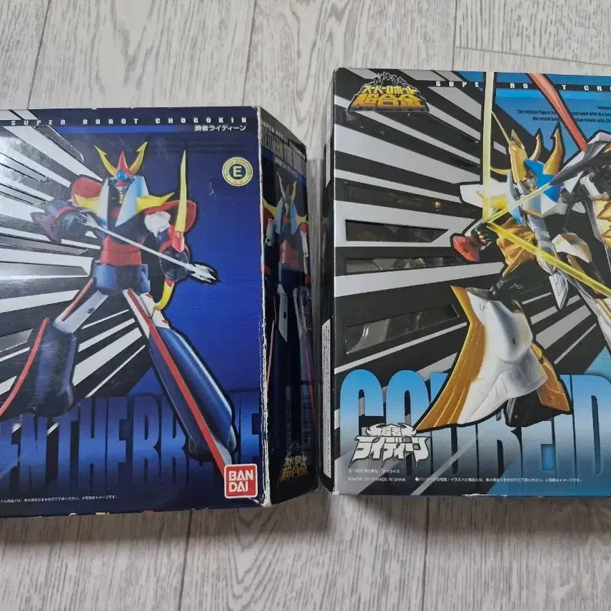 [BUNJANG] Bandai Super Robot Chogokin Raideen 2 Types Bundle Set / 반다이 슈퍼로봇초합금 라이딘 2종