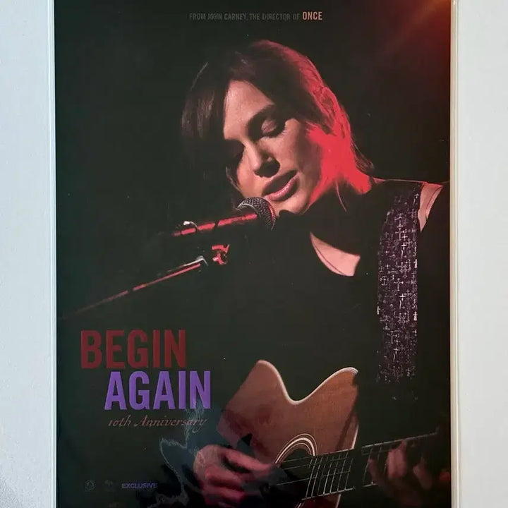 [BUNJANG] Lotte Cinema Begin Again Special Art Card / 롯데시네마 비긴어게인 아트카드 스페셜  롯시 아카