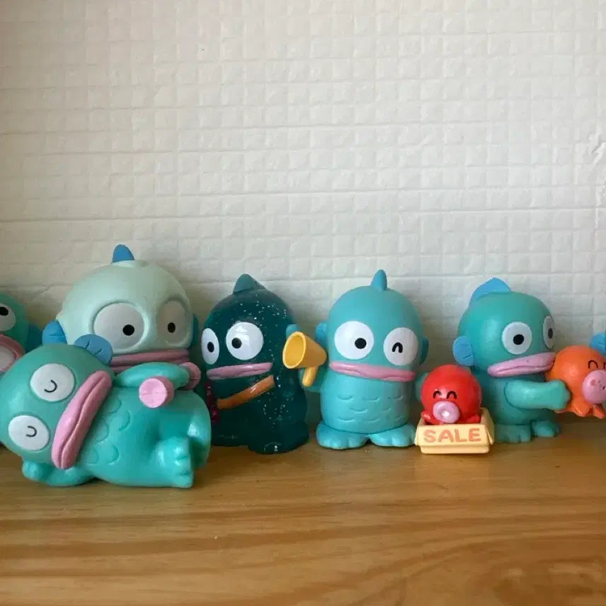 [BUNJANG] Hangyodon Figure Bundle Set / 한교동 피규어 10개 일괄