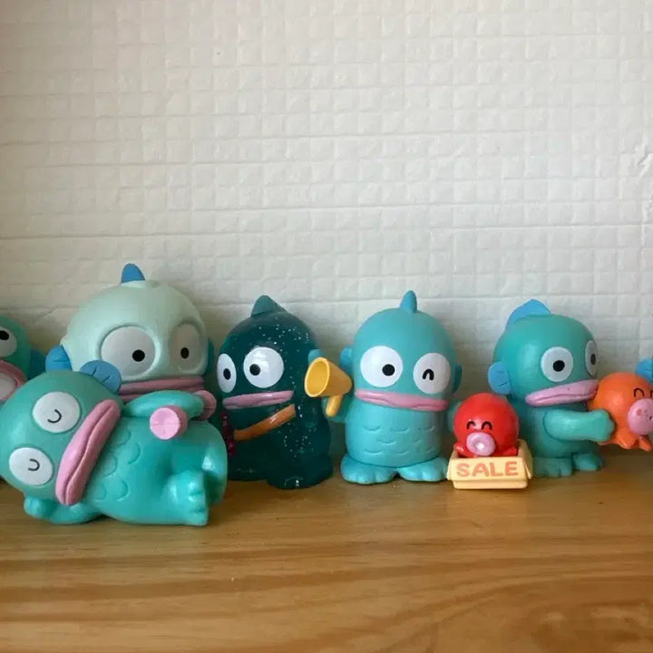 [BUNJANG] Hangyodon Figure Bundle Set / 한교동 피규어 10개 일괄