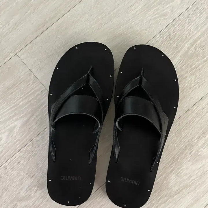 [BUNJANG] URBANIC30 Florence Flip Flop Sandals Black / 얼바닉30 플로렌스 플립플랍 샌들 블랙 230