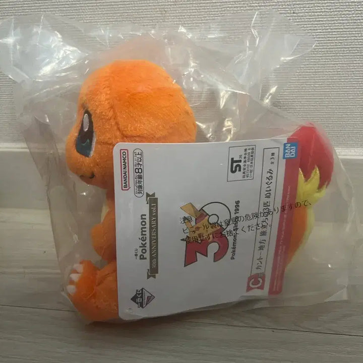 [BUNJANG] Pokemon 30th Anniversary Charizard Ichiban Kuji C Prize Plush / 이치방쿠지 c상 포켓몬스터 30주년 파이리인형