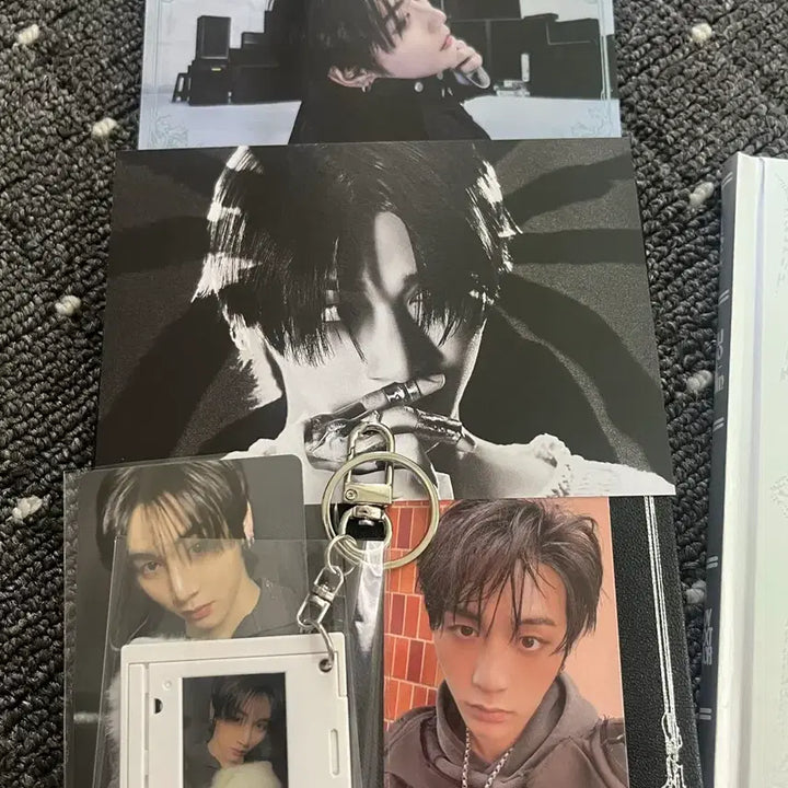 [BUNJANG] Taesan Home Navigator Version Album Lucky Draw Photocard, Postcard, Keychain Set / 태산 앨범 특전 포카 엽서 키링