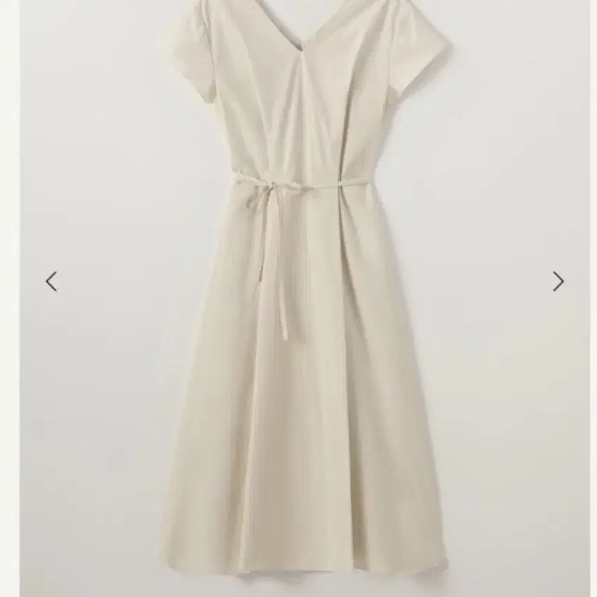 [BUNJANG] SIE Eclipse Half Sleeve Dress Cream Beige / 새상품) 시에 이클립스 하프 슬리브 드레스(크림 베이지)