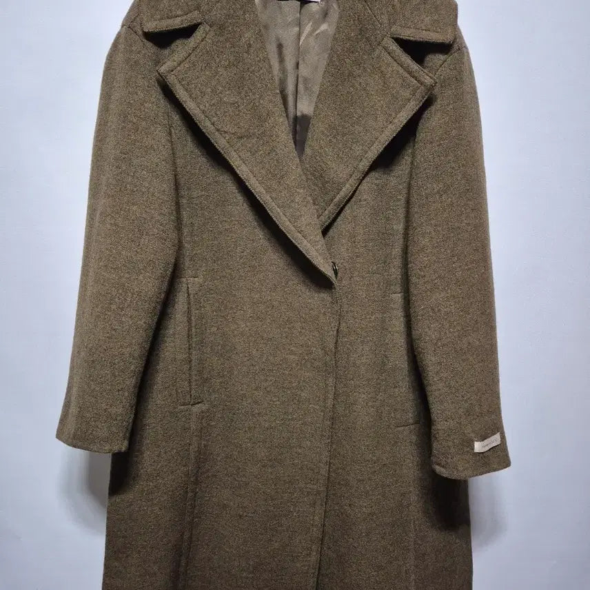 [BUNJANG] SJ Wool Blend Coat Khaki Size 95 / SJ SJ 코트 카키색 95