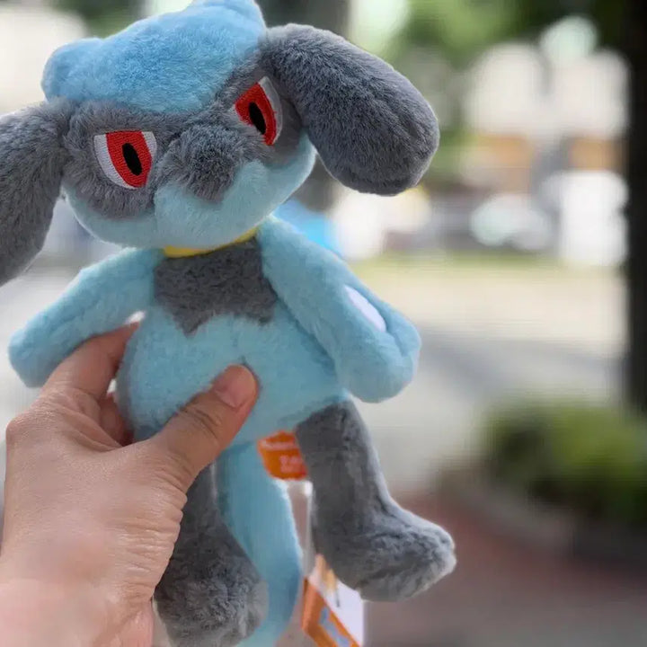 [BUNJANG] Pokemon Fluffy Kutakuta Tatta Lior S Plush / 일본 포켓몬 복슬복슬 쿠타쿠타탓타 리오르 S