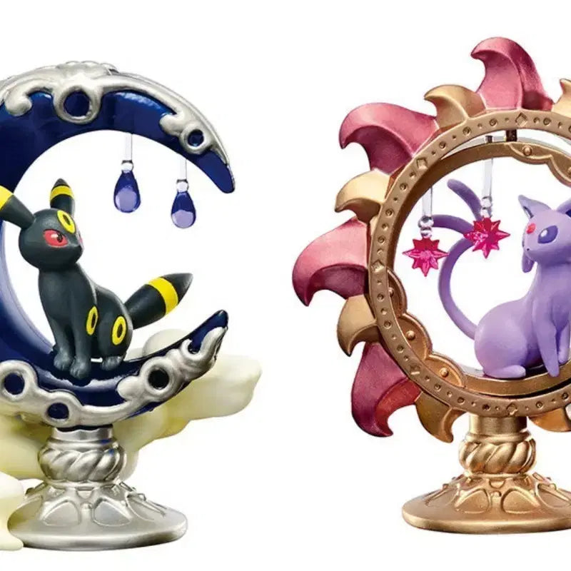 [BUNJANG] Pokémon Eevee &amp; Umbreon Re-Ment Display Figure / 포켓몬 리멘트 에브이+블래키