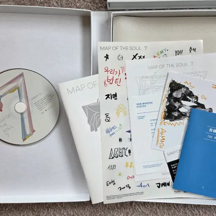 [SOLD OUT] BTS 방탄소년단 맵옵솔 7 앨범 4종 세트 일괄 (1,2,3,4 버전)