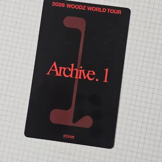 [BUNJANG] WOODZ Cho Seungyoun Archive 1 Concert Photocard / 우즈 조승연 아카이브원 콘서트 기념포카