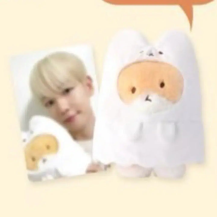 [BUNJANG] EXO Baekhyun Ghost Teddy Bear / 엑소 백현 유령 터래기