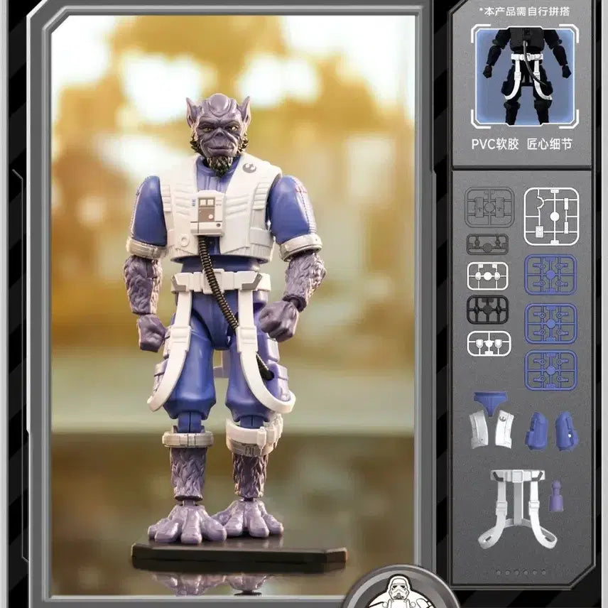 [BUNJANG] Blocki Star Wars The Mandalorian Grogu &amp; Zeb Orrelios Figure Kit / 블로키 스타워즈 만달로리안 그로구 젭 오렐리우스 피규어 킷