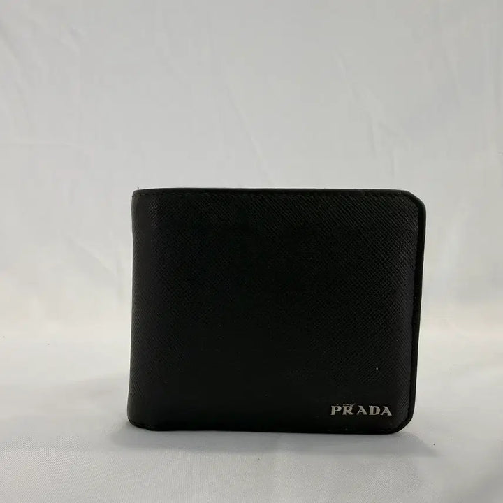 [BUNJANG] Prada Saffiano Leather Wallet Black / 프라다 사피아노 레더 월렛 블랙