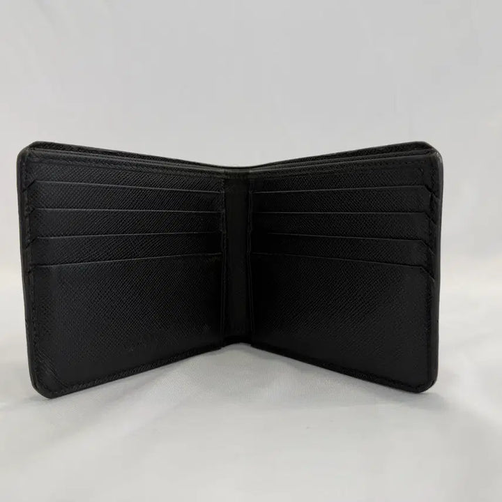 [BUNJANG] Prada Saffiano Leather Wallet Black / 프라다 사피아노 레더 월렛 블랙