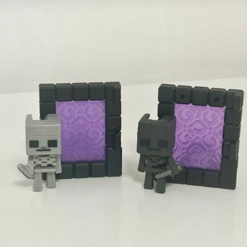 [BUNJANG] Mark Kinder Joy Nether Portal Skeleton Set / 마크 킨더조이 네더포탈 스켈레톤 세트