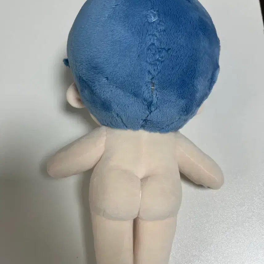 [BUNJANG] 20cm Unaffiliated Cotton Doll Blue No-Bone / 무속성 솜인형 20cm 파란색 블루 무뼈깅