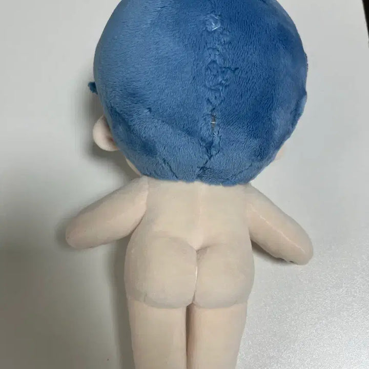 [BUNJANG] 20cm Unaffiliated Cotton Doll Blue No-Bone / 무속성 솜인형 20cm 파란색 블루 무뼈깅