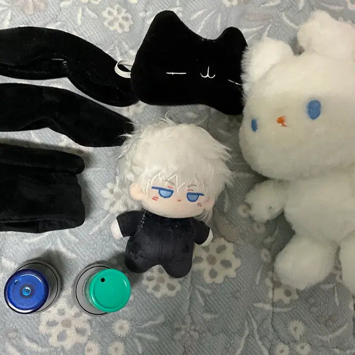 [BUNJANG] Jujutsu Kaisen Satoru Gojo Doll Bundle Animal Plush Set / 주술회전 고죠 사토루 인형 +도장 일괄 동물인형