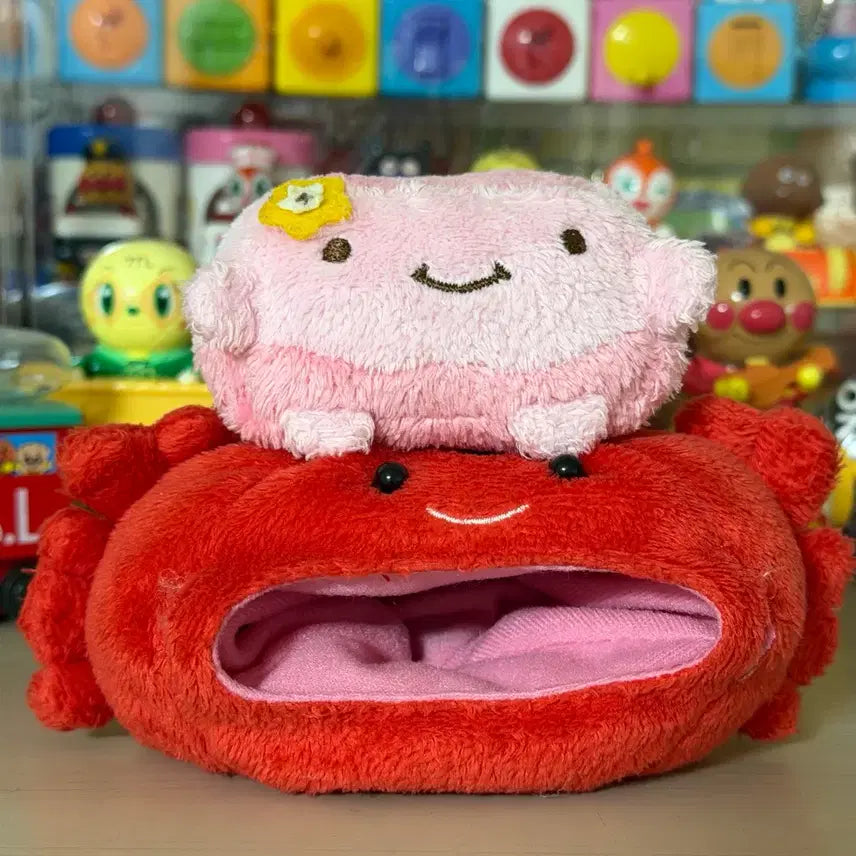 [BUNJANG] Hannari Tofu Crab Costume Plush Doll / 꽃게한나리두부 인형