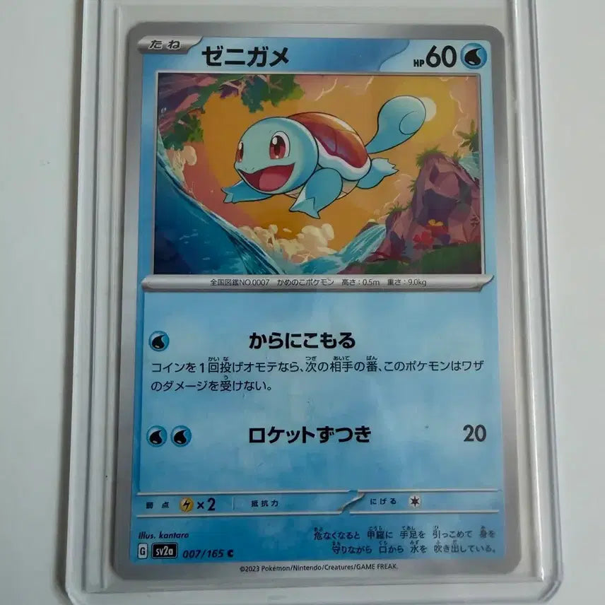 [BUNJANG] Charizard Squirtle Pokemon Card Japanese / 파이리 꼬북이 일판  포켓몬스터 카드