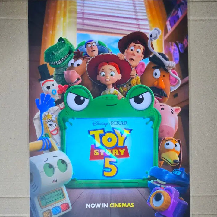 [BUNJANG] Toy Story 5 Original Poster CineQ Special 1st Week / A3박스포장) 토이스토리5 오리지널 포스터 씨네큐 스페셜 1주차