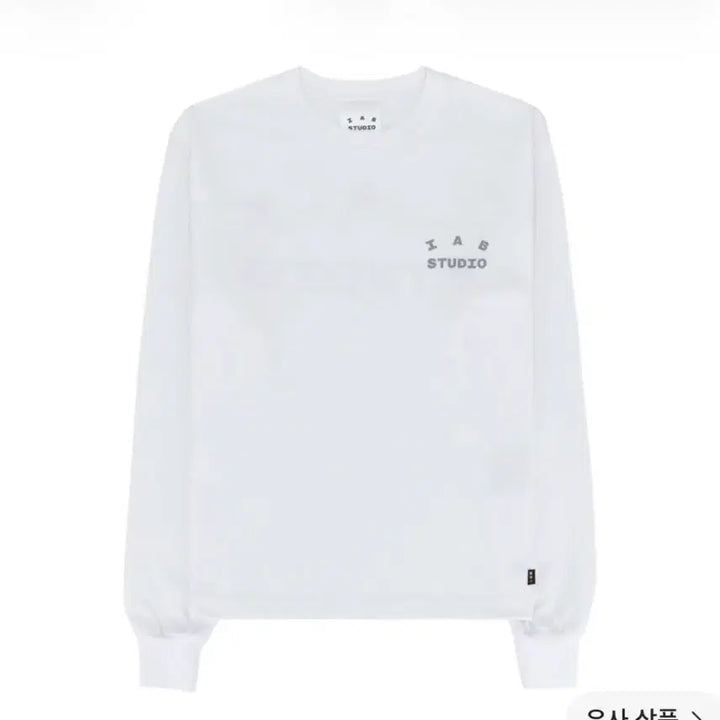 [BUNJANG] AIAPP STUDIO 26SS Long Sleeve T-shirt White / (새상품)아이앱 스튜디오 롱슬리브 26SS 화이트