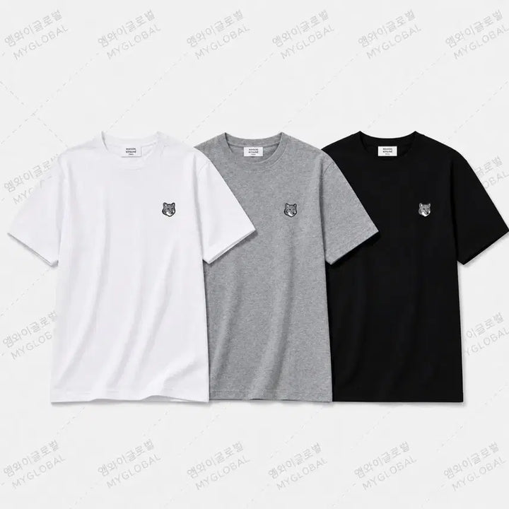 [BUNJANG] Maison Kitsuné Bold Fox Head Short Sleeve T-Shirt / 정품/무료배송) 메종키츠네 볼드폭스 헤드 반팔