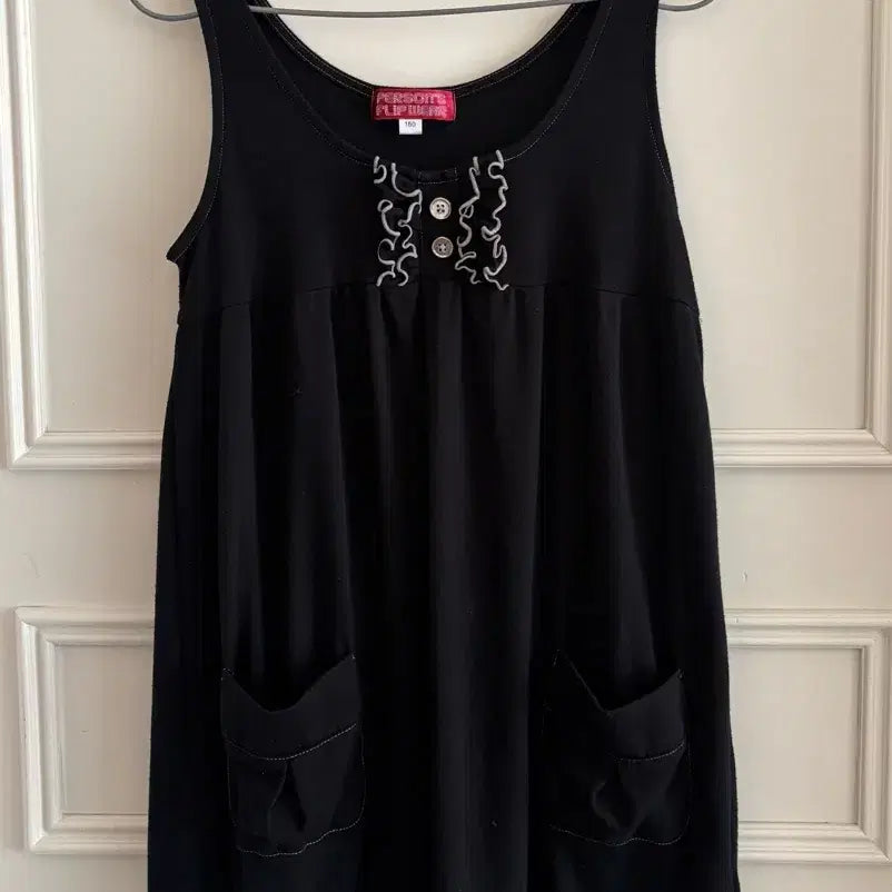 [BUNJANG] Japanese Vintage Hime Gyaru Black Dress / 일본 빈티지 히메 갸루 블랙 원피스