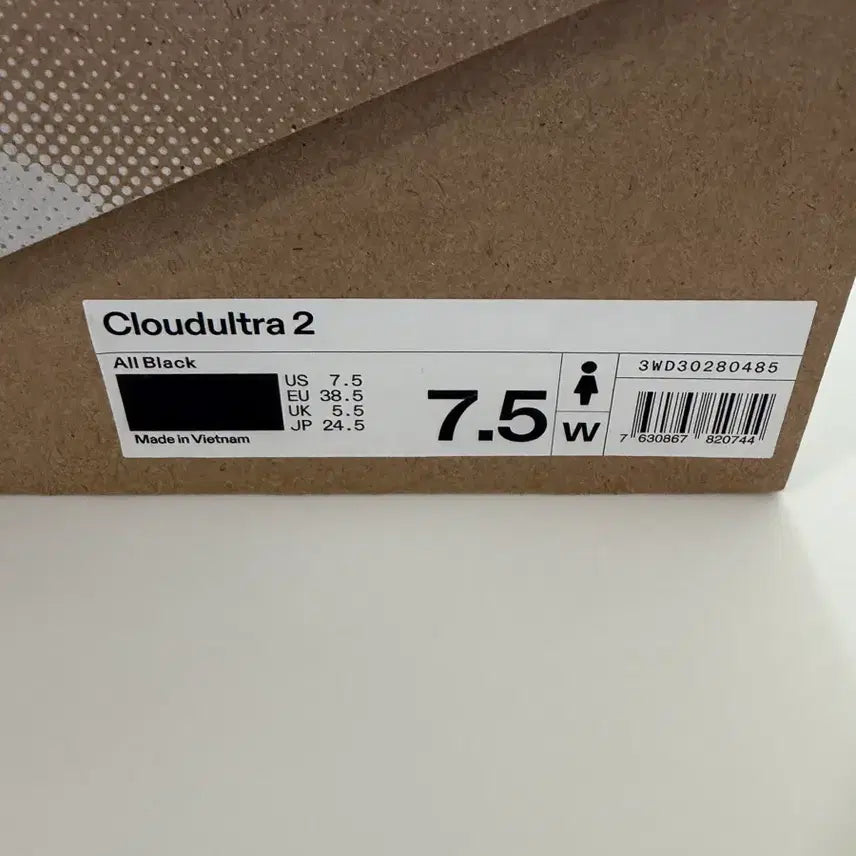 [BUNJANG] On Cloudultra 2 Running Shoes - Black, Size 245 (with box) / [on 온] 클라우드울트라 2 블랙 245 (박스있음)
