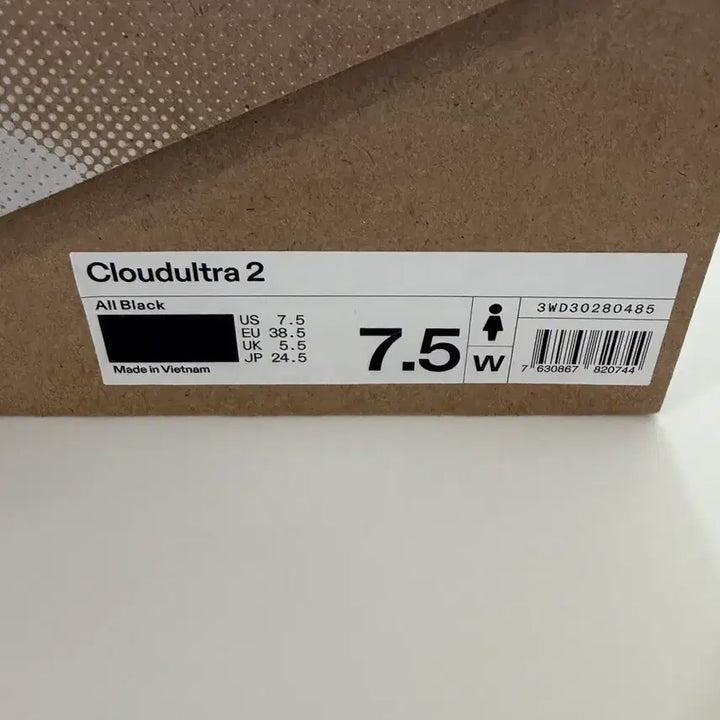[BUNJANG] On Cloudultra 2 Running Shoes - Black, Size 245 (with box) / [on 온] 클라우드울트라 2 블랙 245 (박스있음)