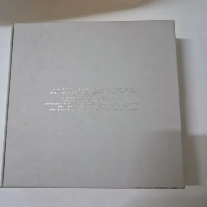 [BUNJANG] Sechs Kies All For You All Member Signed CD / 젝스키스 올포유 전멤버 싸인cd 입니다 깨끗합니다