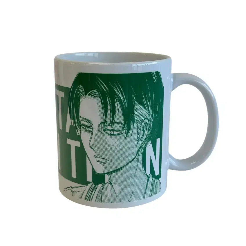 [BUNJANG] Attack on Titan Levi Masterpiece Mug (Original Art) / [고전] 진격의 거인 리바이 명장면 머그컵 (원화)