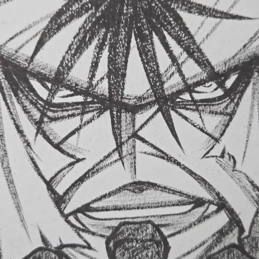 [BUNJANG] Rurouni Kenshin Makoto Shishio Original Drawing Replica / 바람의 검심 시시오 마코토 원화 레플리카