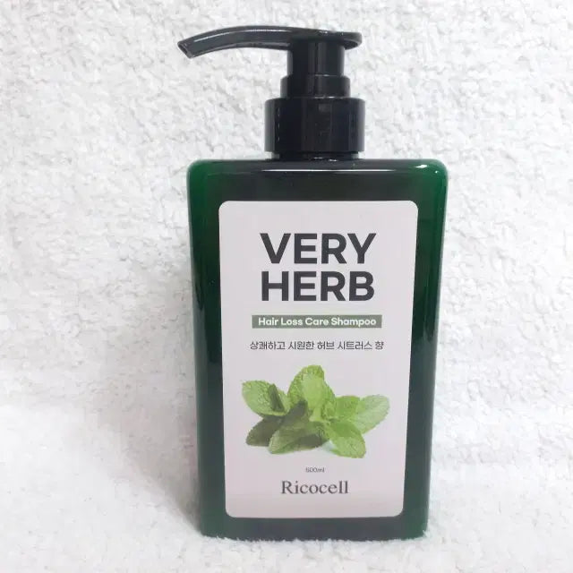 [SOLD OUT] 리코셀 베리허브 탈모완화 샴푸 500ml