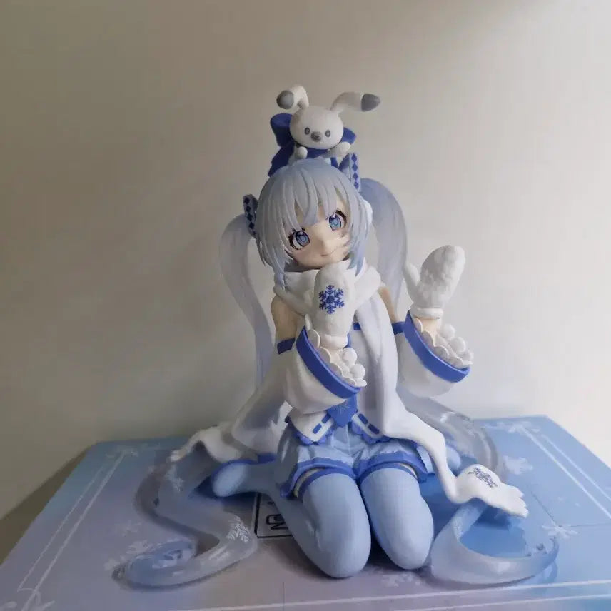 [BUNJANG] Snow Miku Noodles Stopper Figure (Unsealed) / (개봉) 유키 미쿠 누들스토퍼 피규어 판매