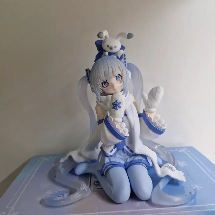 [BUNJANG] Snow Miku Noodles Stopper Figure (Unsealed) / (개봉) 유키 미쿠 누들스토퍼 피규어 판매