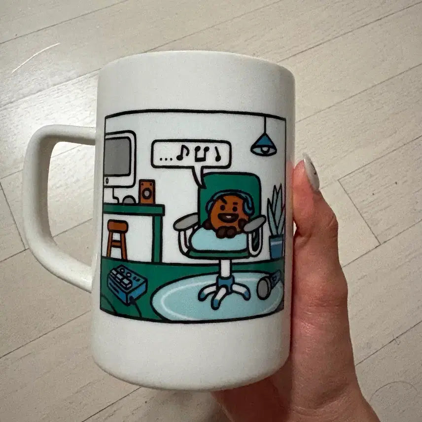 [BUNJANG] BT21 Shooky Character Mug / BT21 슈키 머그컵