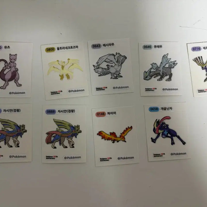 [BUNJANG] Pokemon Bread Stickers / 띠부씰 팔아용