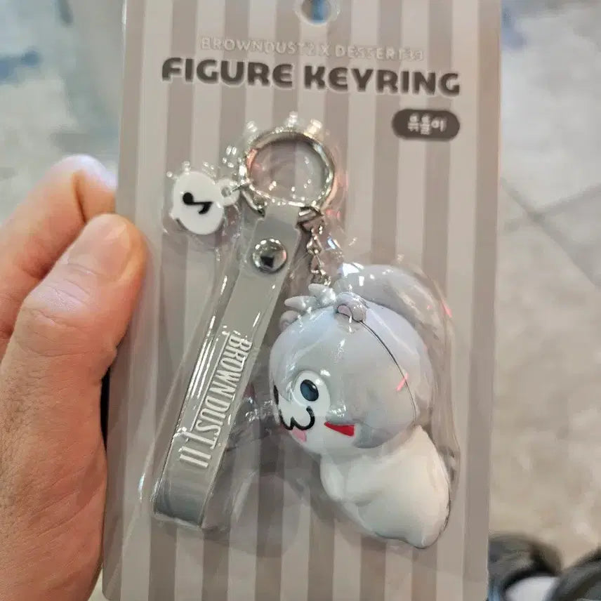 [BUNJANG] Brown Dust 2 Yudel Dessert 39 Figure Keyring &amp; Darian Photocard Bundle Set / 브라운더스트2 디저트39 윾돌이 피규어 키링 다리안포토카드 일괄