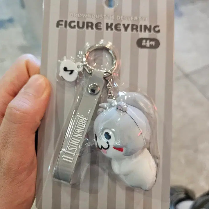 [BUNJANG] Brown Dust 2 Yudel Dessert 39 Figure Keyring &amp; Darian Photocard Bundle Set / 브라운더스트2 디저트39 윾돌이 피규어 키링 다리안포토카드 일괄