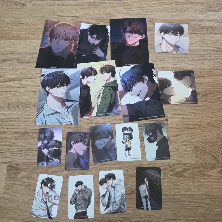 [BUNJANG] HUNTER X HUNTER Hyunjin Photocard Coaster Postcard Bundle Set / 헌조살 헌터 방포 포토카드 코스터 엽서 일괄 세트 헌터는조용히살고싶다