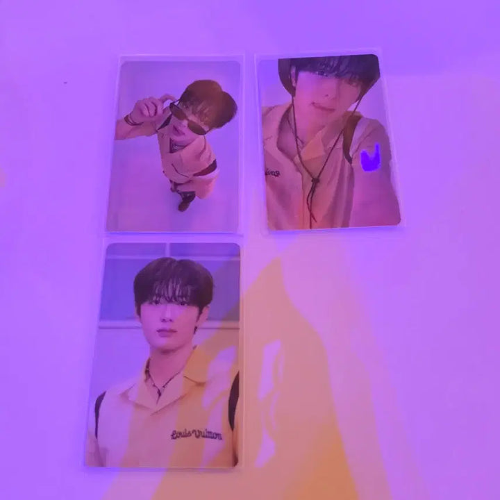 [BUNJANG] Alphadriveone Sanghyun Fancon Trading Card Set / 알파드라이브원 상현 팬콘 MD 굿즈 트레카 포카 3장 세트
